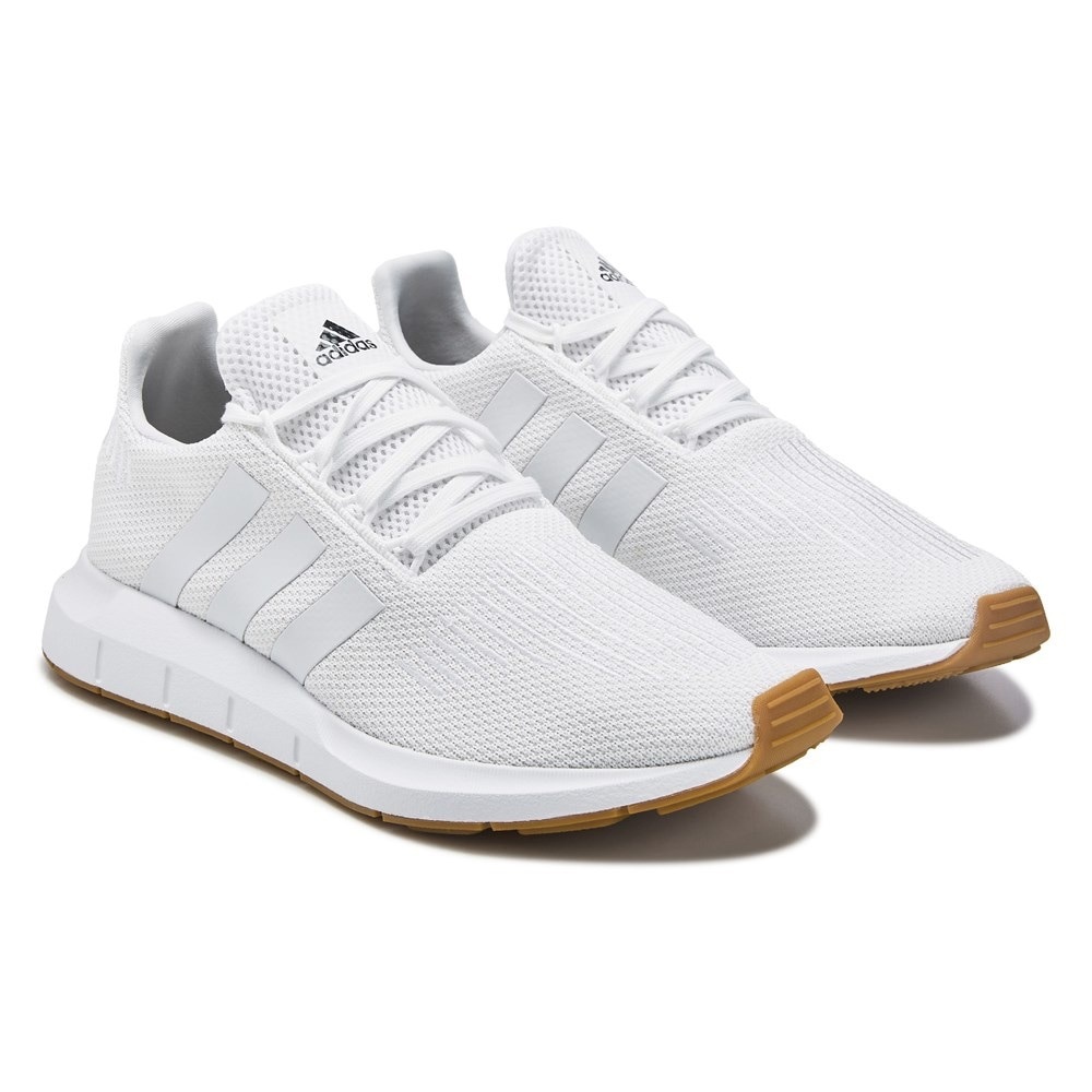 Adidas White Mesh Sneakers